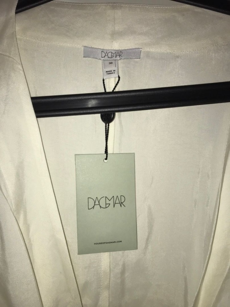 Dagmar - Hvit kimono