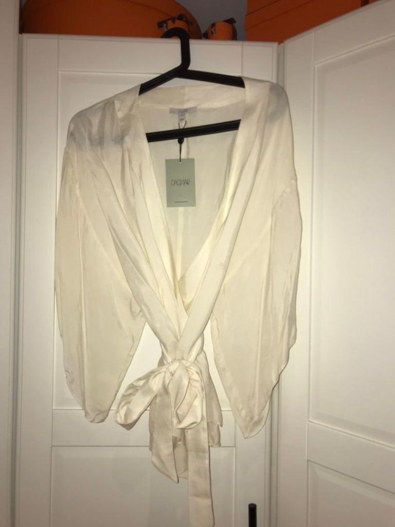 Dagmar - Hvit kimono