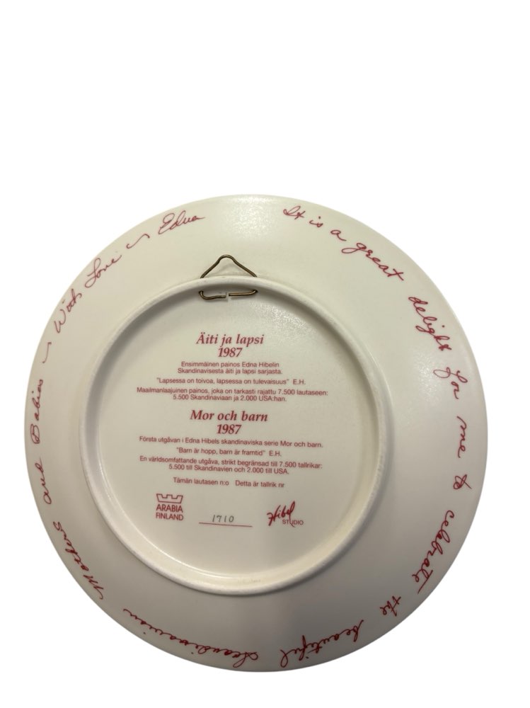 Arabia äiti ja lapsi 1987, 1710