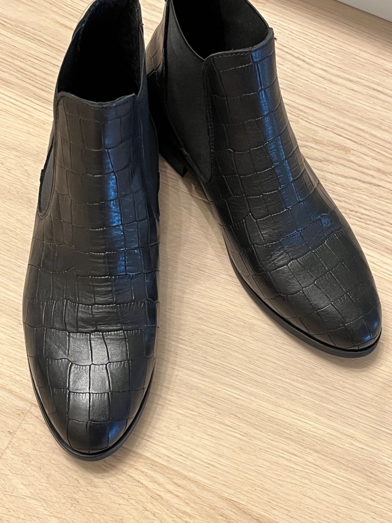 SEASIDE; sorte lave boots str 37