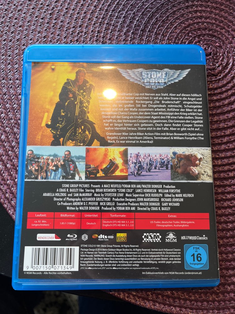 Stone Cold/Blu-Ray