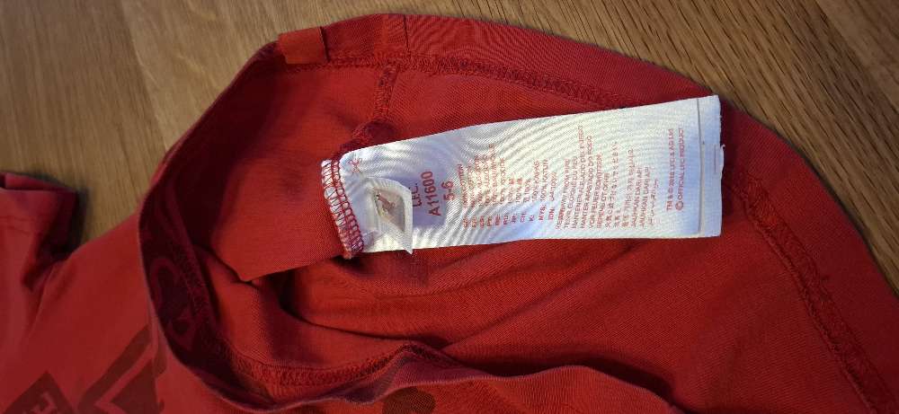 Liverpool st. 5-6 ára bolur