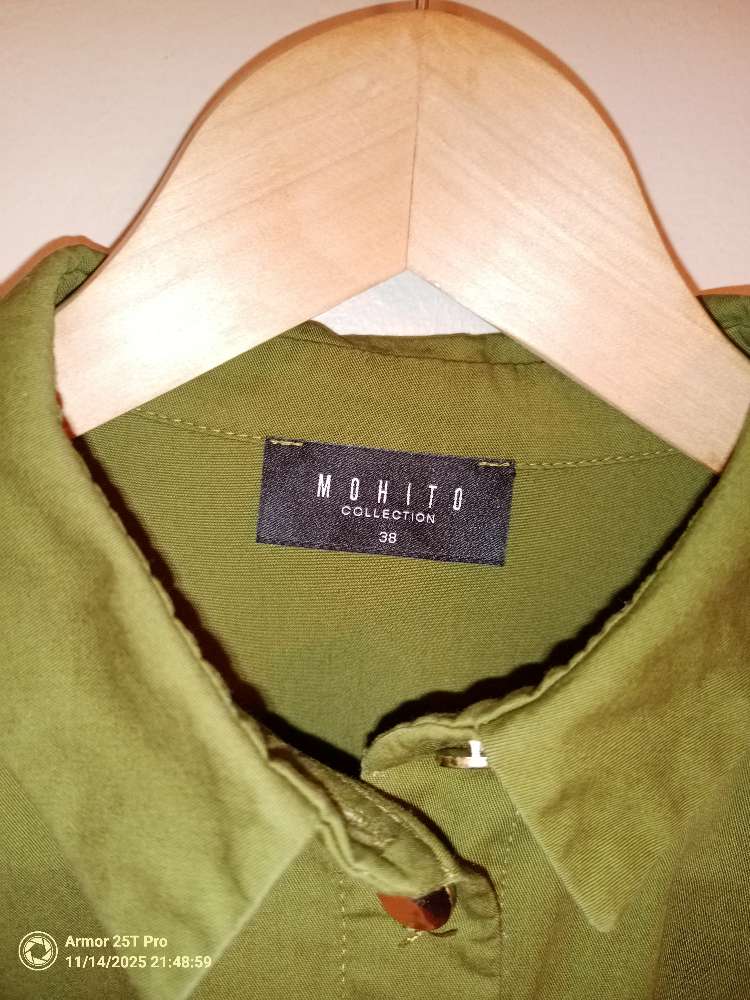 MOHITO collection grænn kjóll St 38