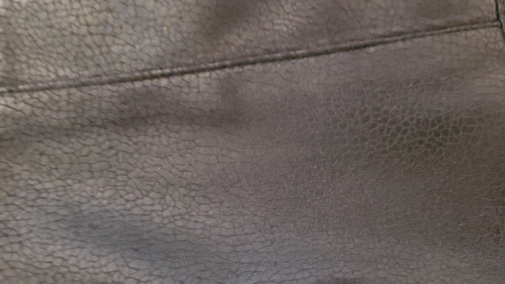 Keinonahkajakku, musta. S/M