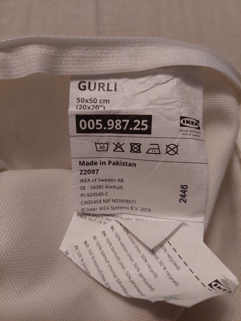 IKEA GURLI púðaver