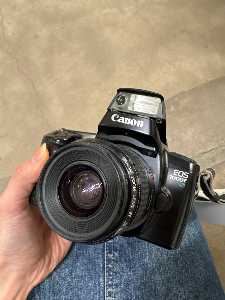 Canon eos 1000fn, canon zoom ef 35-80mm