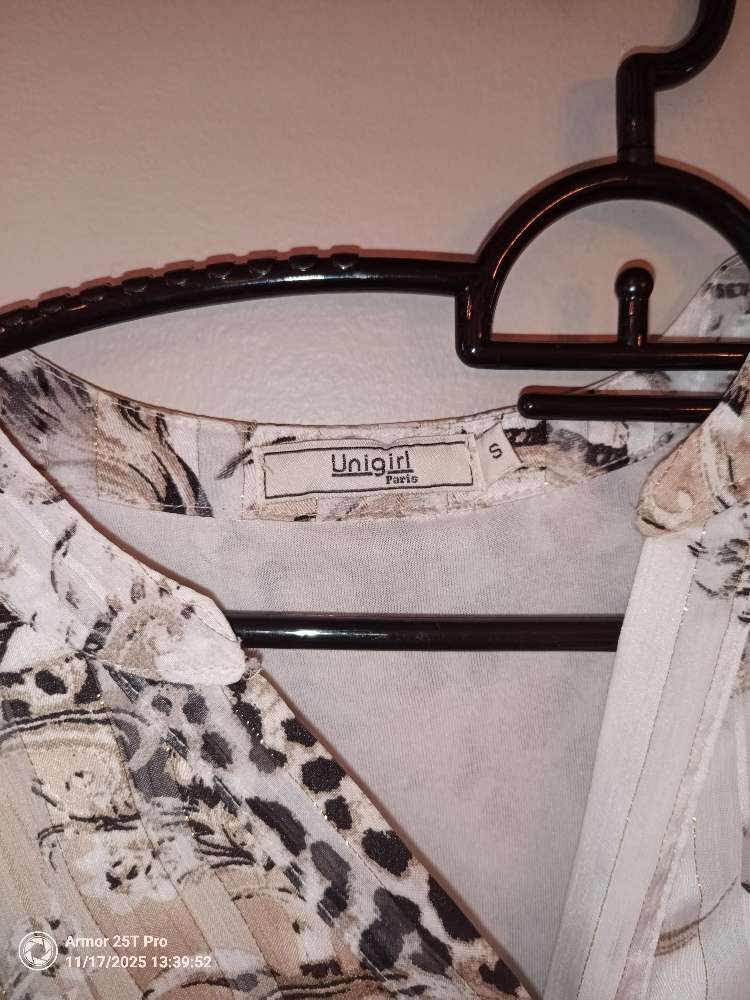 Unigirl kjóll. Þunnur M/munstri St S