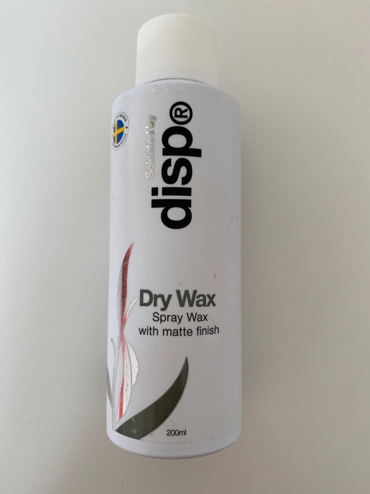 disp dry wax 