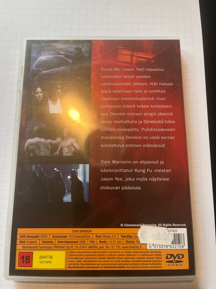 Dark Warrior/DVD