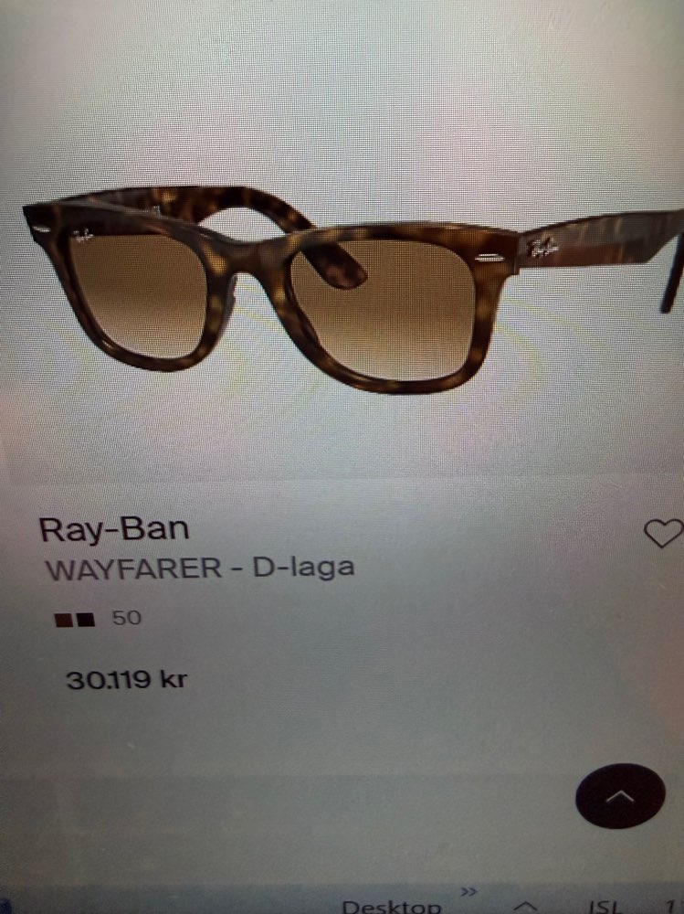 Ray Ban Wayfarer sólgleraugu