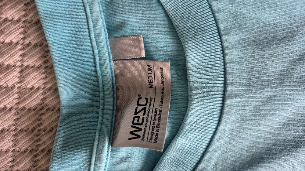 Wesc sininen tpaita koko M