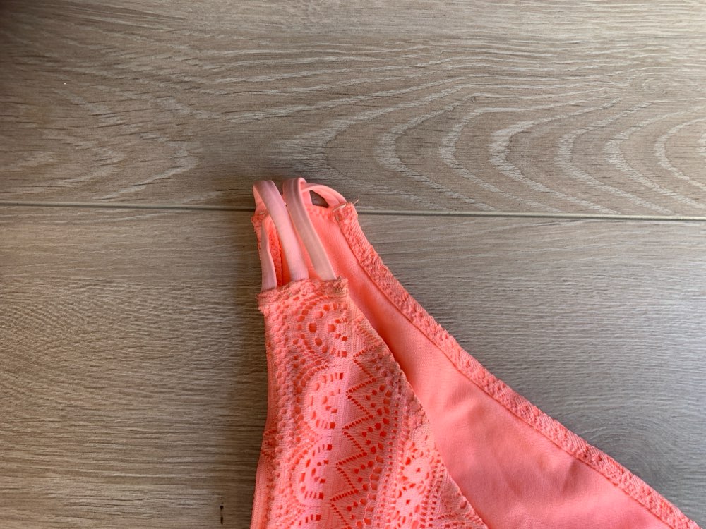 Fersken/orange bikini