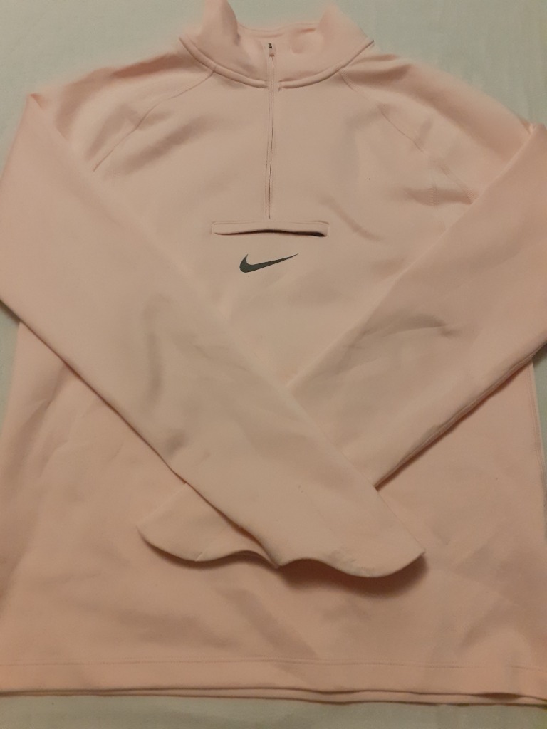 Nike bleik peysa XS