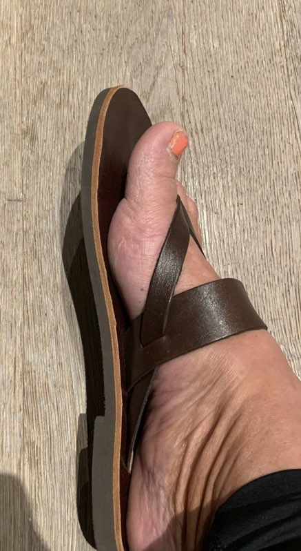 Skinn sandaler brune str 39