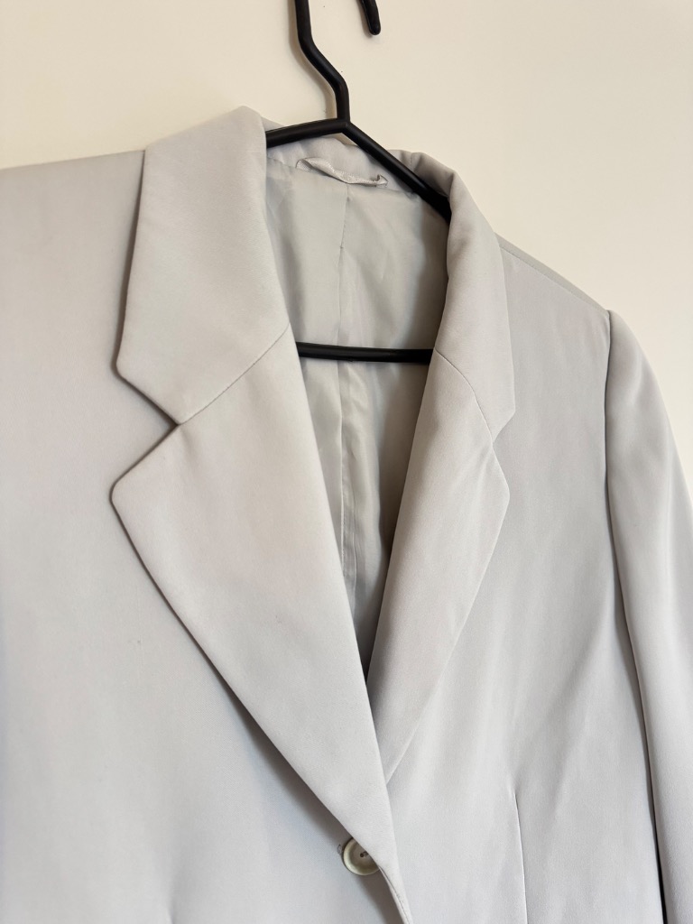 Claudia Moden vaal.harm. pitkä blazer, L