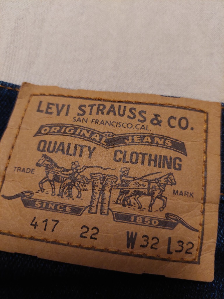 Levis 417 buxur 