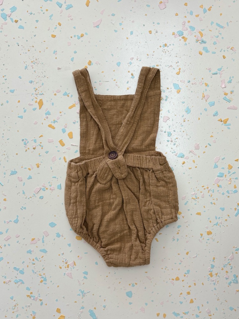 Size 1 Sukoo Romper - Brown