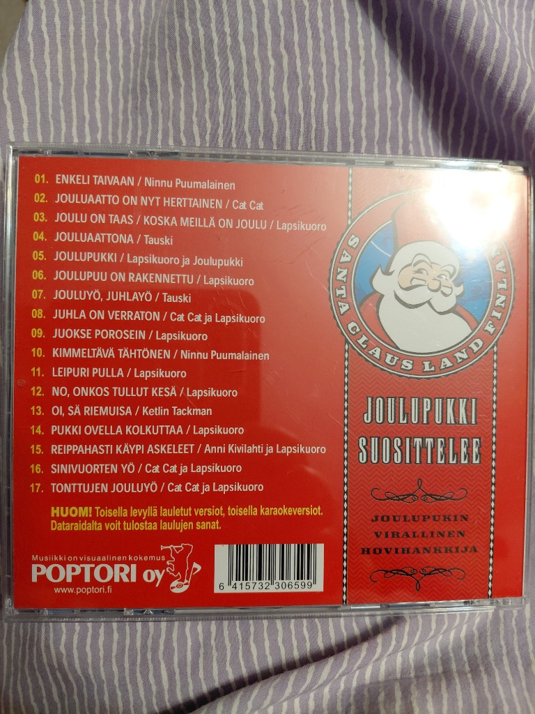 CDx2 Tonttulan joulu (+karaoke)