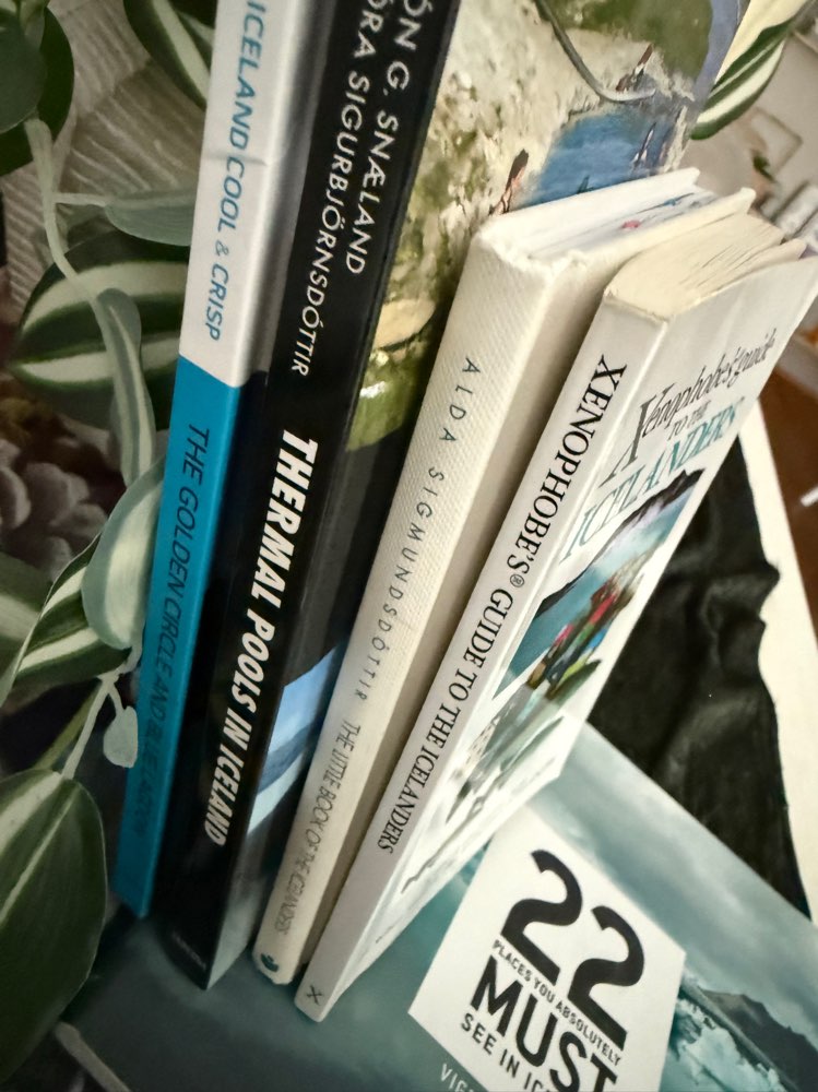 5 bækur á ensku um Ísland