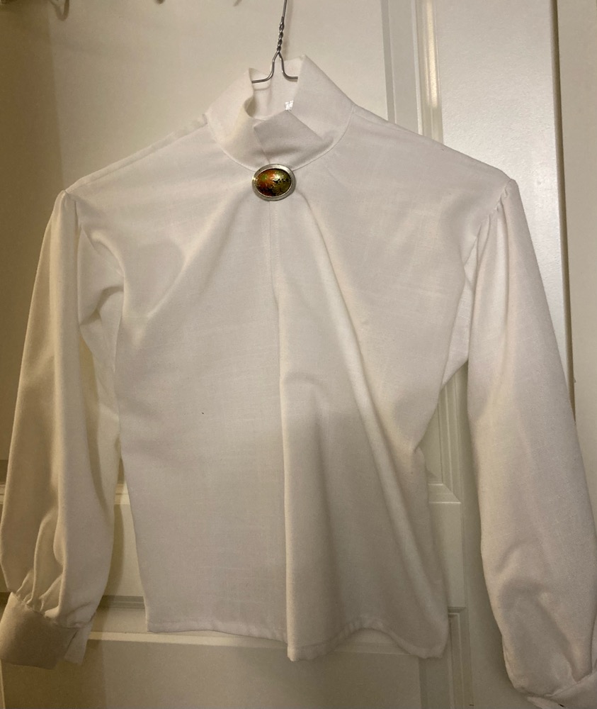 Hvit skjorte str. 10 år