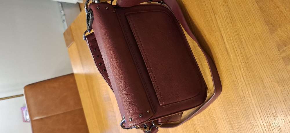 Rosemunde veski nýtt vínrautt