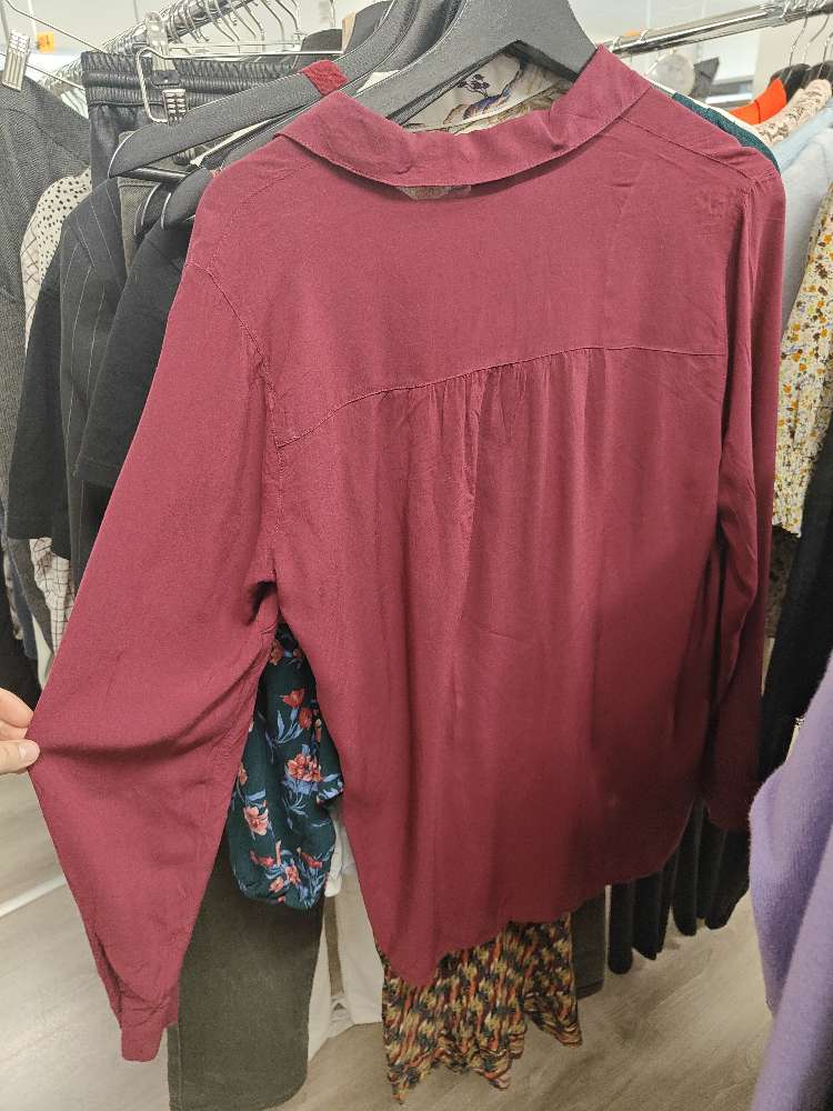 Gina Tricot punainen kauluspaita, 36