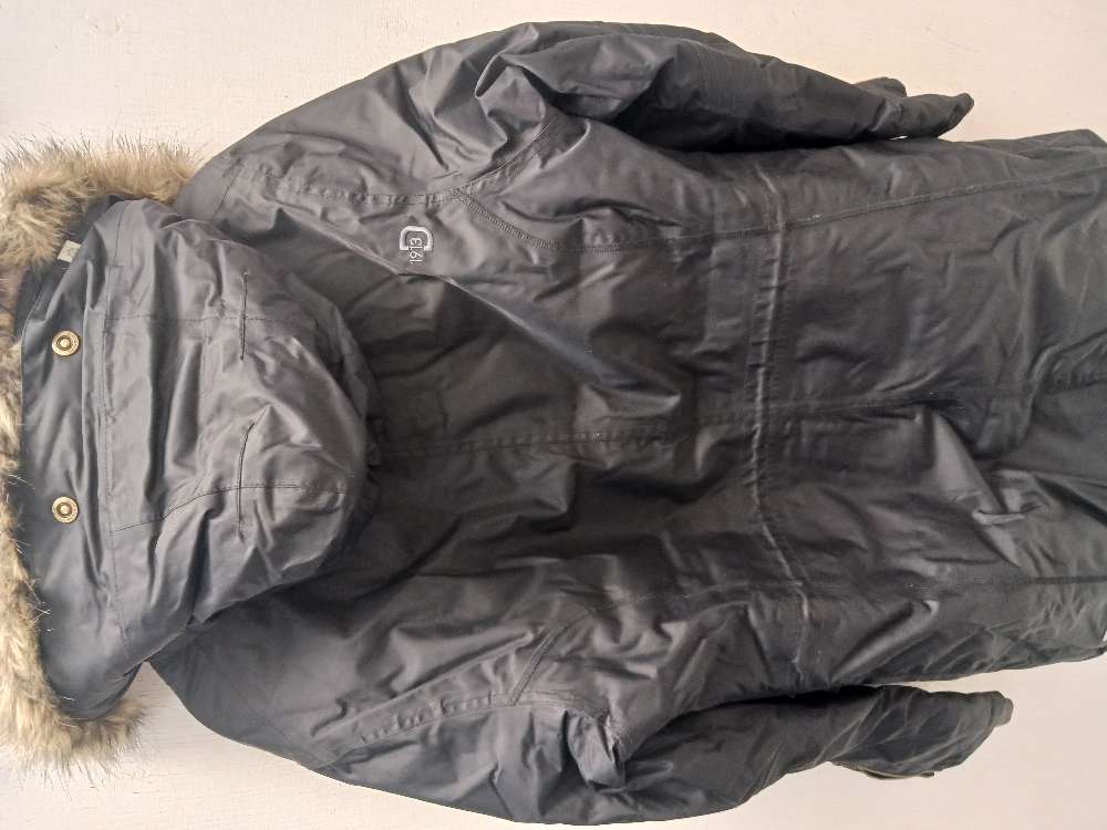 Didriksons musta toppatakki 44