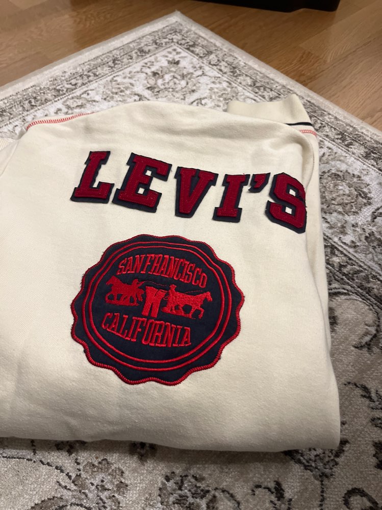 Levis collegetakki fleece vetskari