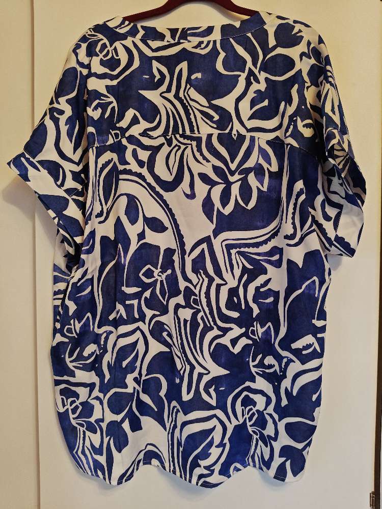 Fransa sinivalk. paita Uusi! Koko XXL