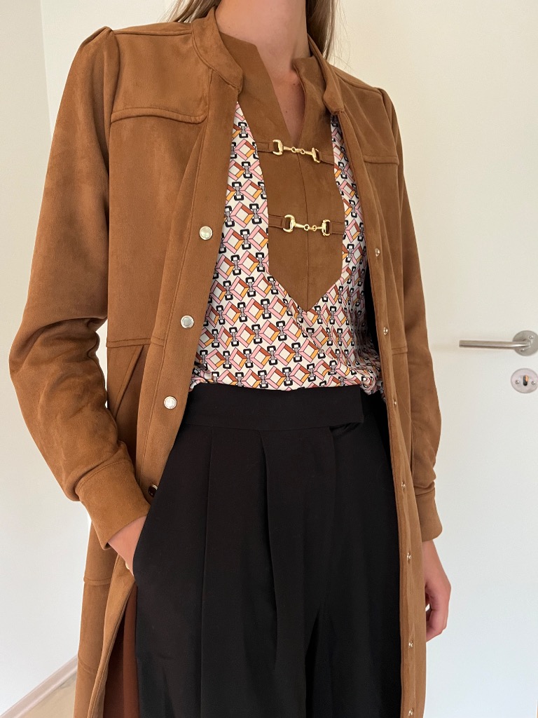 HALE BOB; ultra suede dress str XS