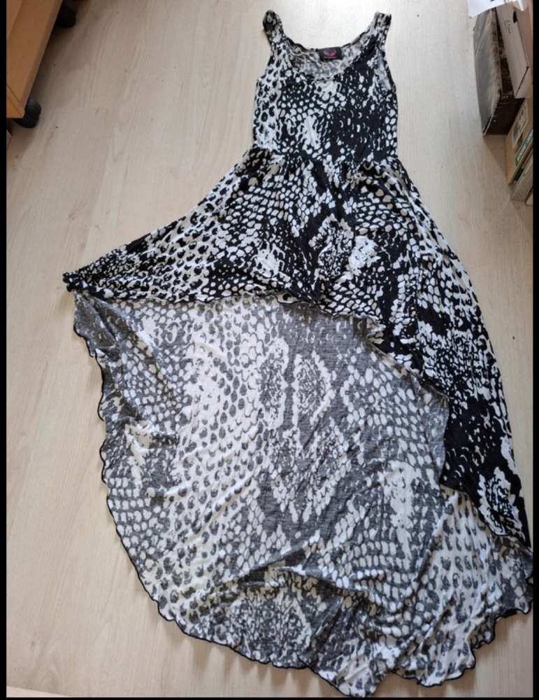 Cypershop mekko mus/valkoinen s