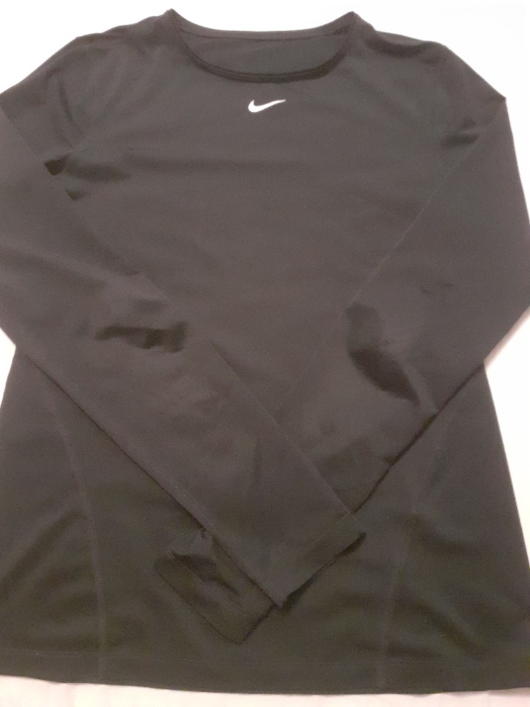 Nike svartur síðerma bolur S