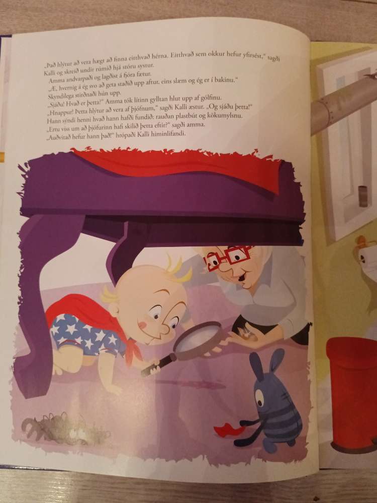 Ofur Kalli og tuskudýraþjófurinn