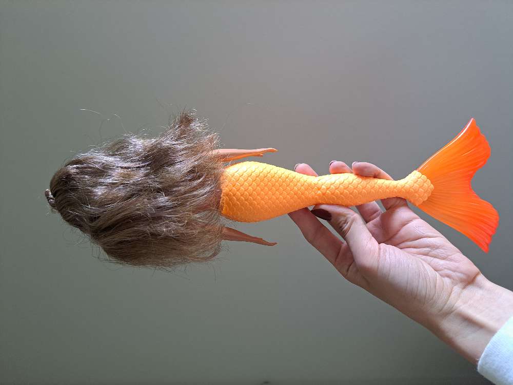Merenneito barbie oranssi
