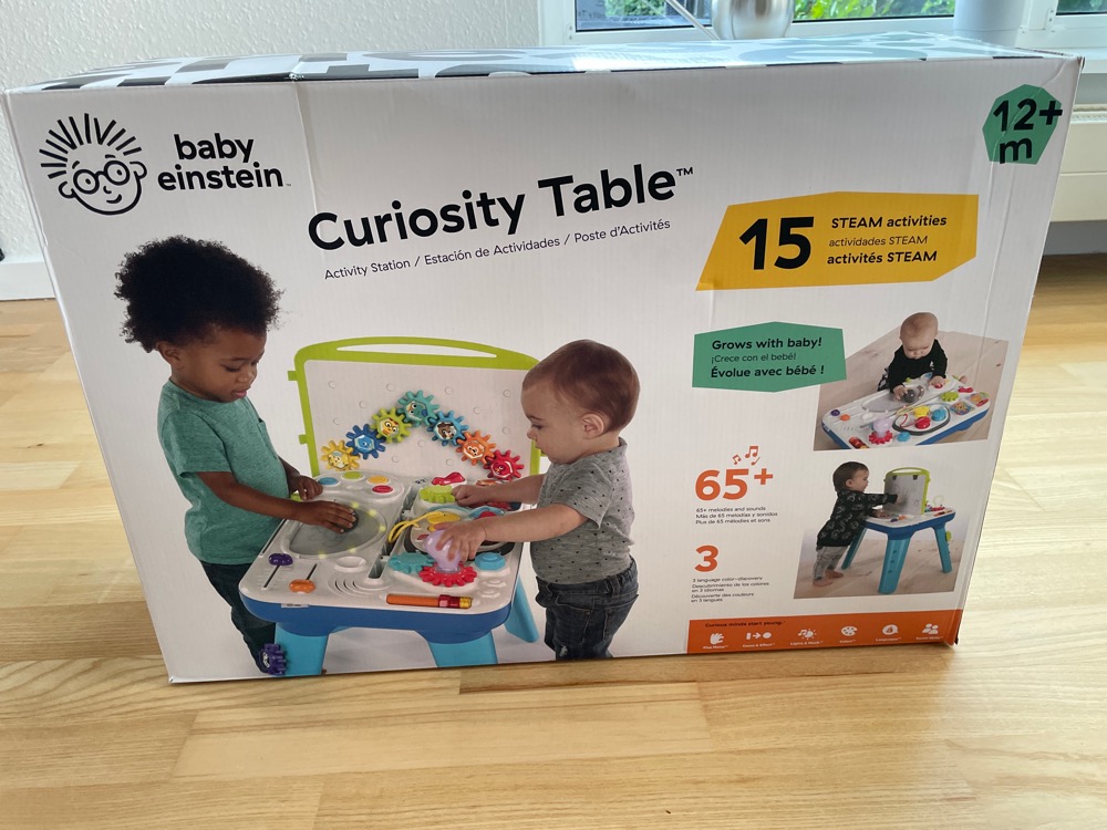 baby einstein curiosity table