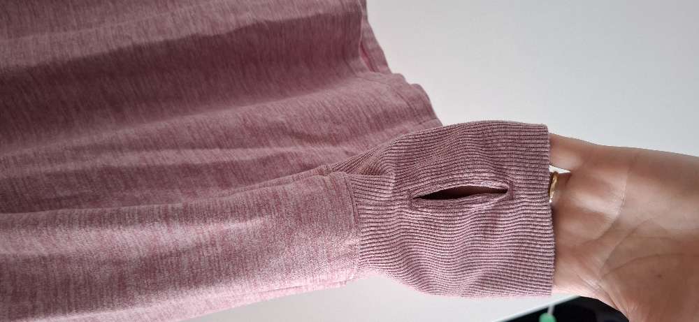 Nike st. L dry fit fjólubleik peysa