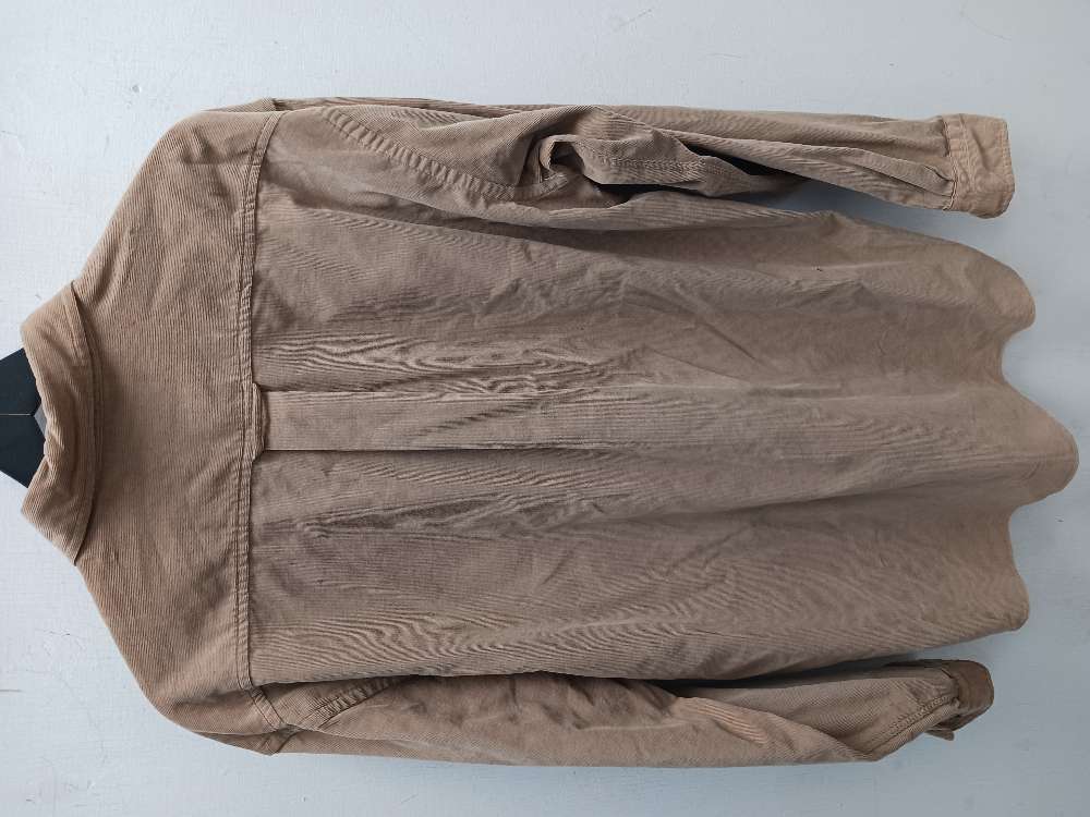 Caphorn ruskea vakosamettipaita XL