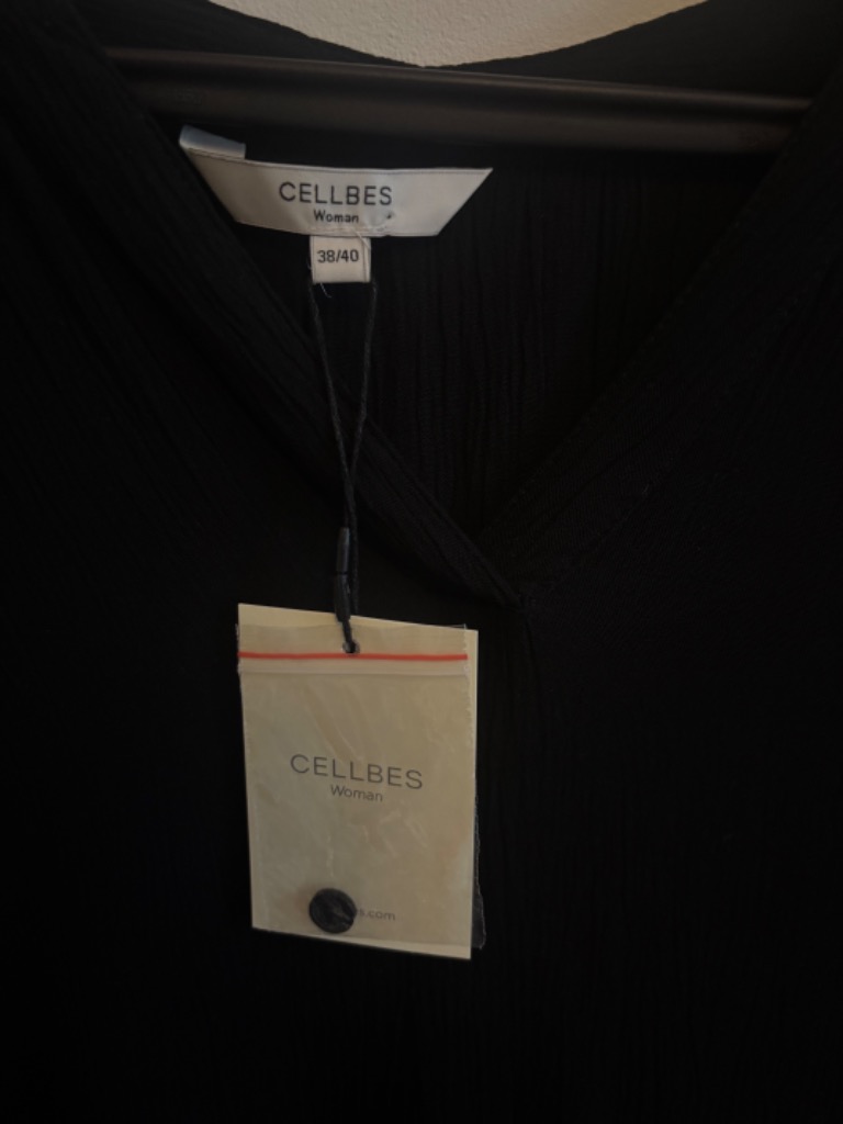 Cellbes musta tunika 38/40 UUSI
