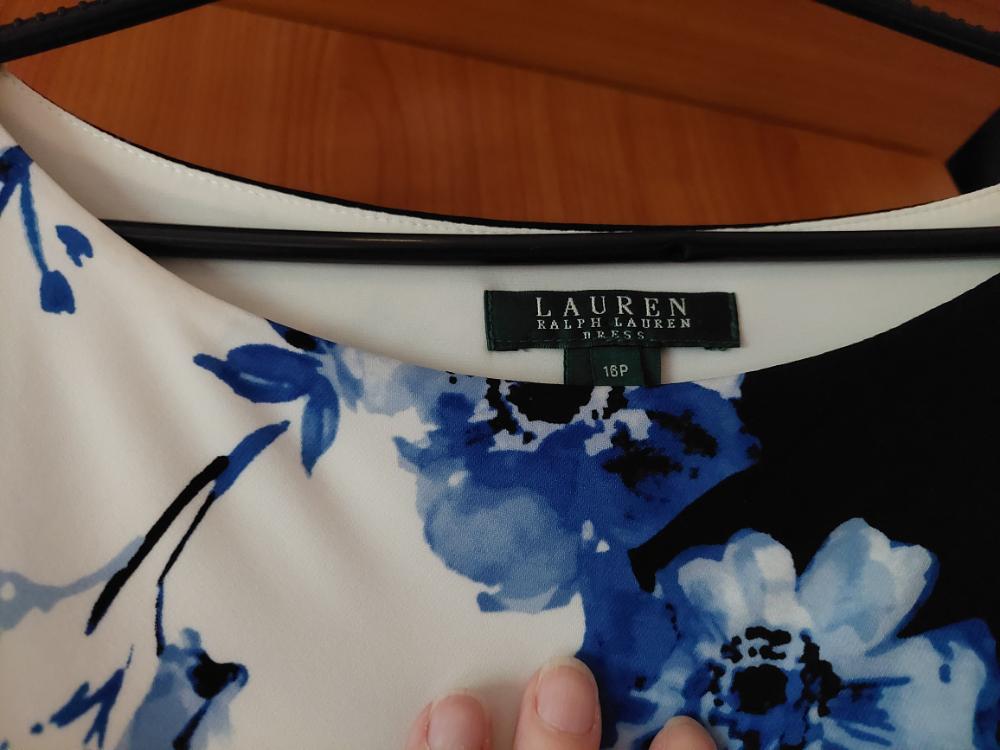 Polo Ralph lauren kjóll str 16