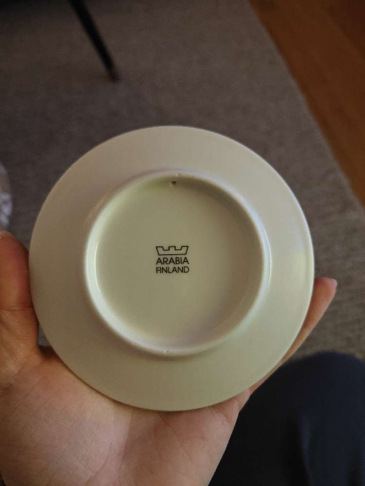 Arabia Joulukellot lautanen