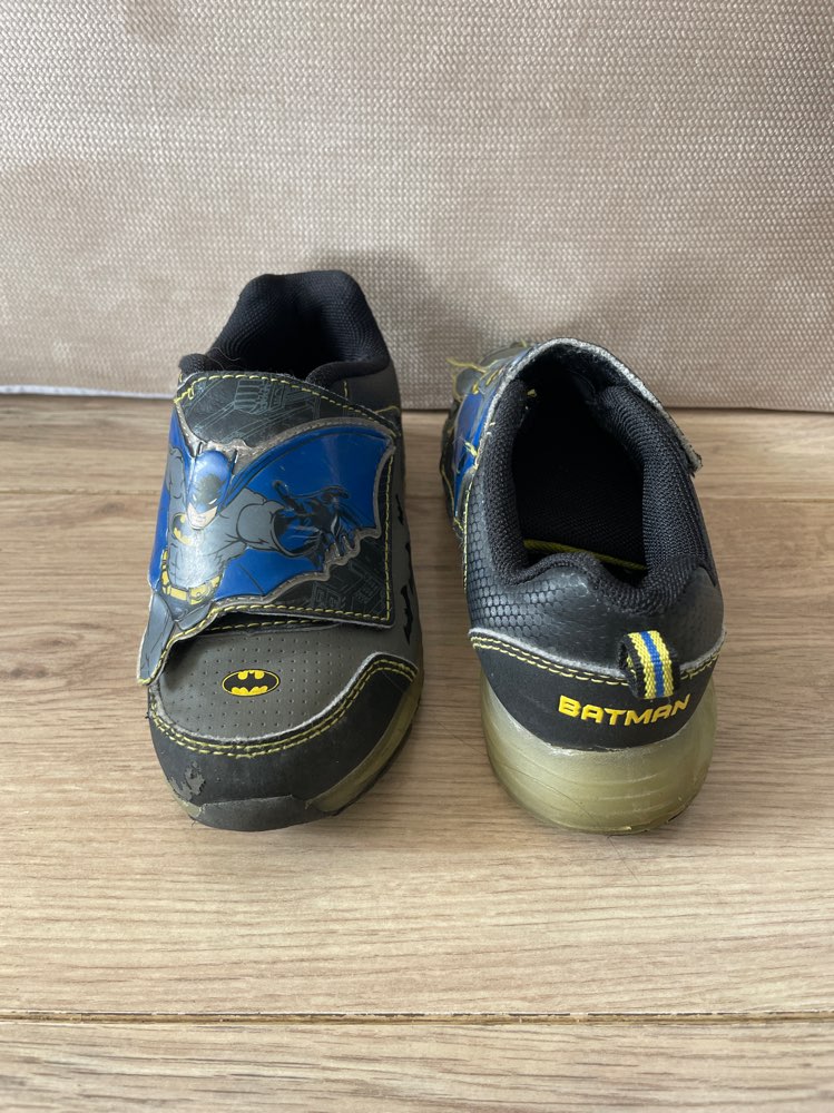 Batman skór með ljósi str27,5