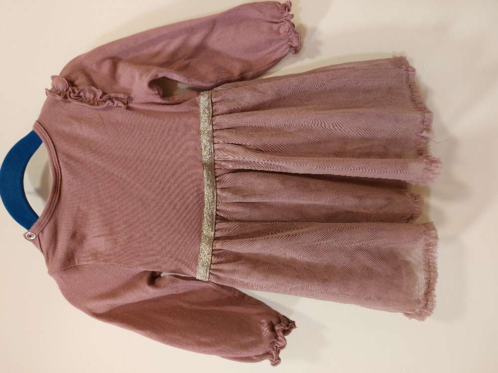 Kjóll Minymo fjólublár st 80