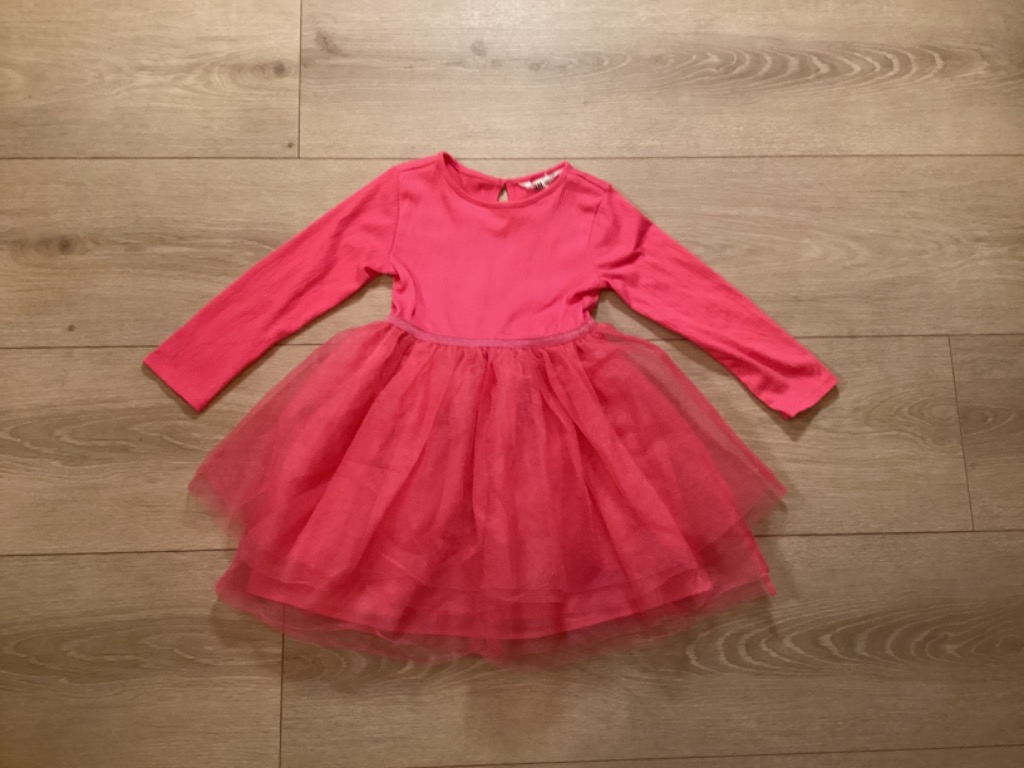 H&M rosa kjole str 110/116, 4-6år