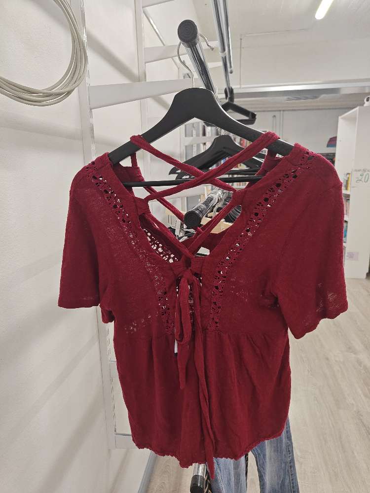 Coco+jameson punainen t-paita, S