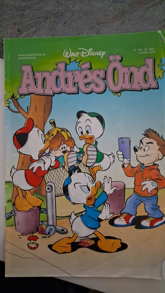 Andrés blöð 11 stk