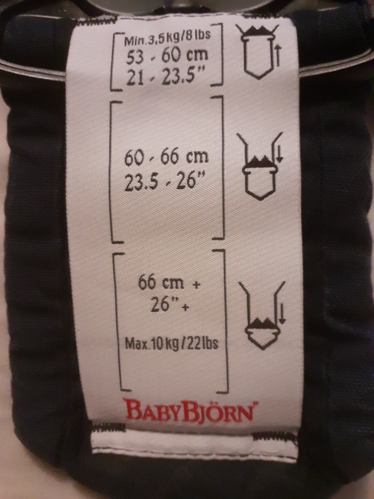 Babybjorn burðarpoki