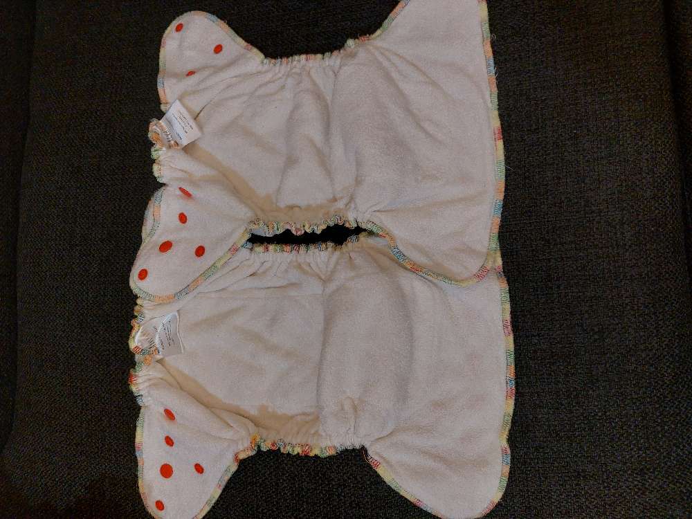 2stk fitted næturbleyjur + skel 4,5-13kg