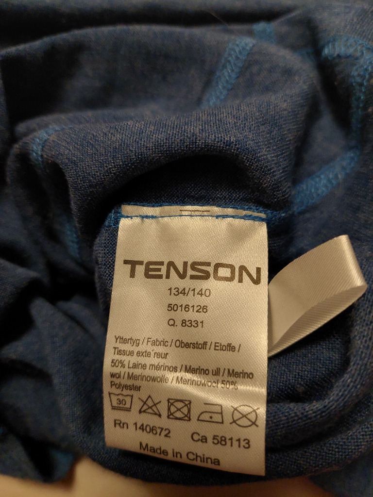 Tenson ullarsett 134/140