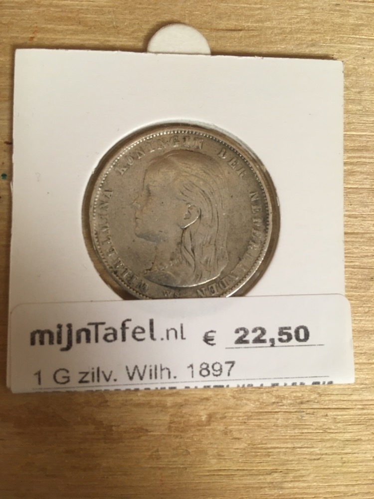 1 G zilver Wilh. 1897