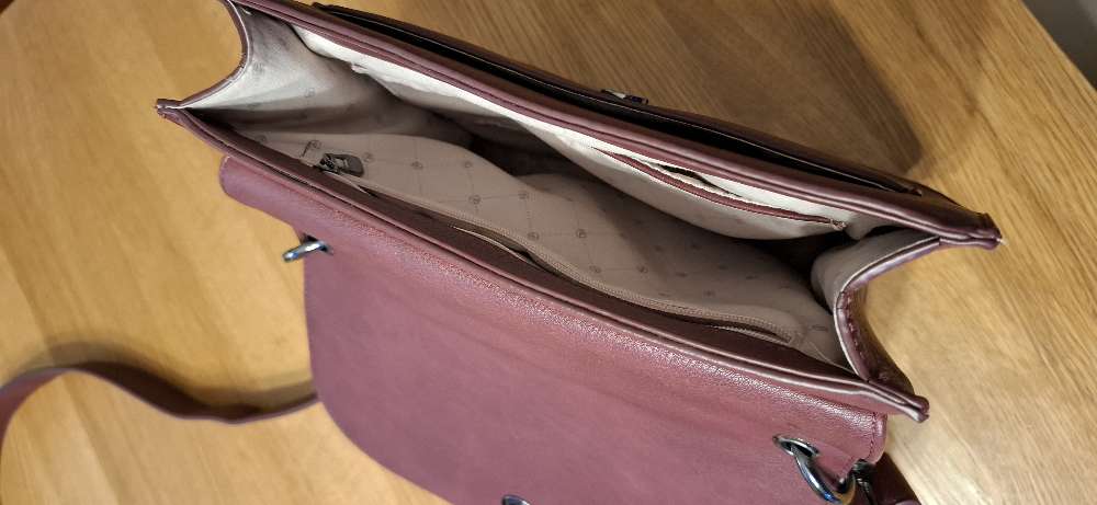 Rosemunde veski nýtt vínrautt